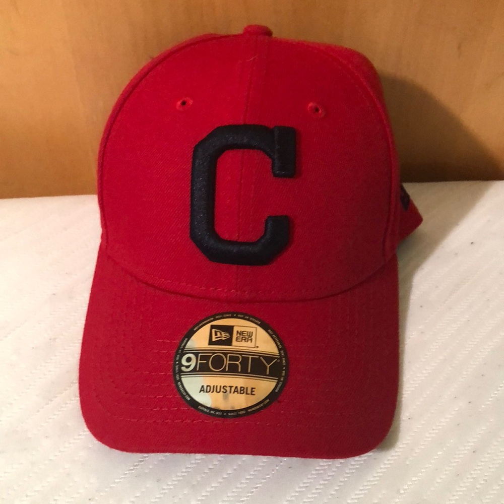 Cleveland Chargers red 9fourty adjustable new era hat cap